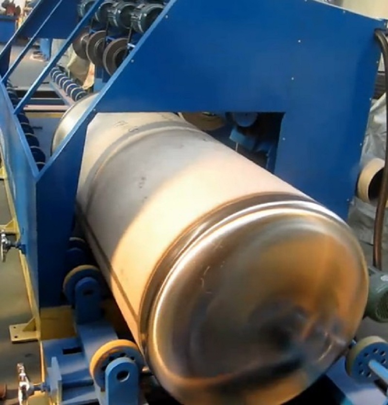 Cylinder Through-feed Polishing Machine