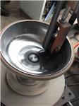 Pot polishing machine