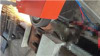 Sprue and riser polishing machine